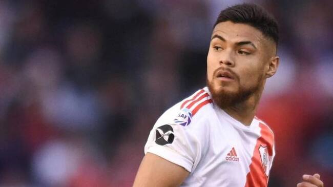 Paulo Díaz disputó todo el partido en empate de River Plate