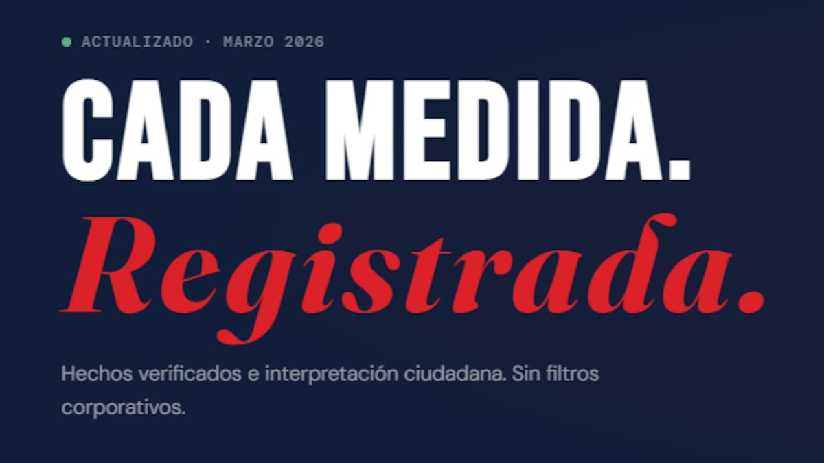 Monitor ciudadano: crean sitio web interactivo que registra medidas del nuevo gobierno