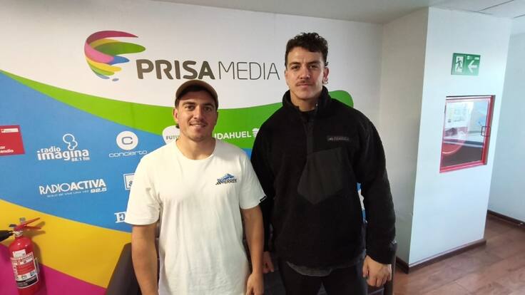 Martín Sigren y Marcelo Torrealba en ADN TOP