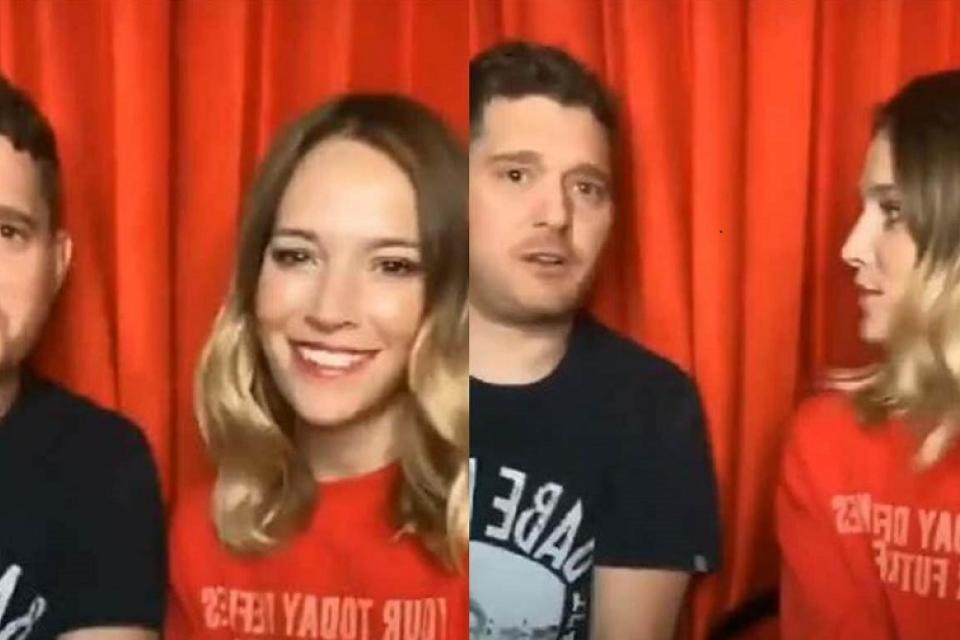 Michael y Luisana