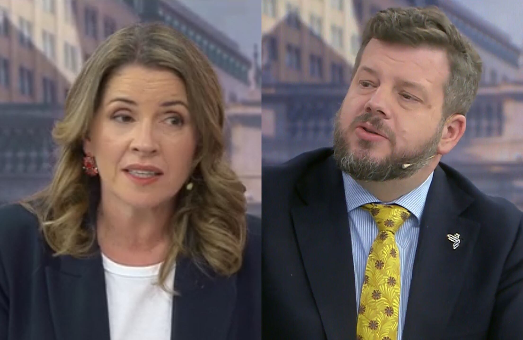 Capturas del matinal Buenos Días a Todos de TVN