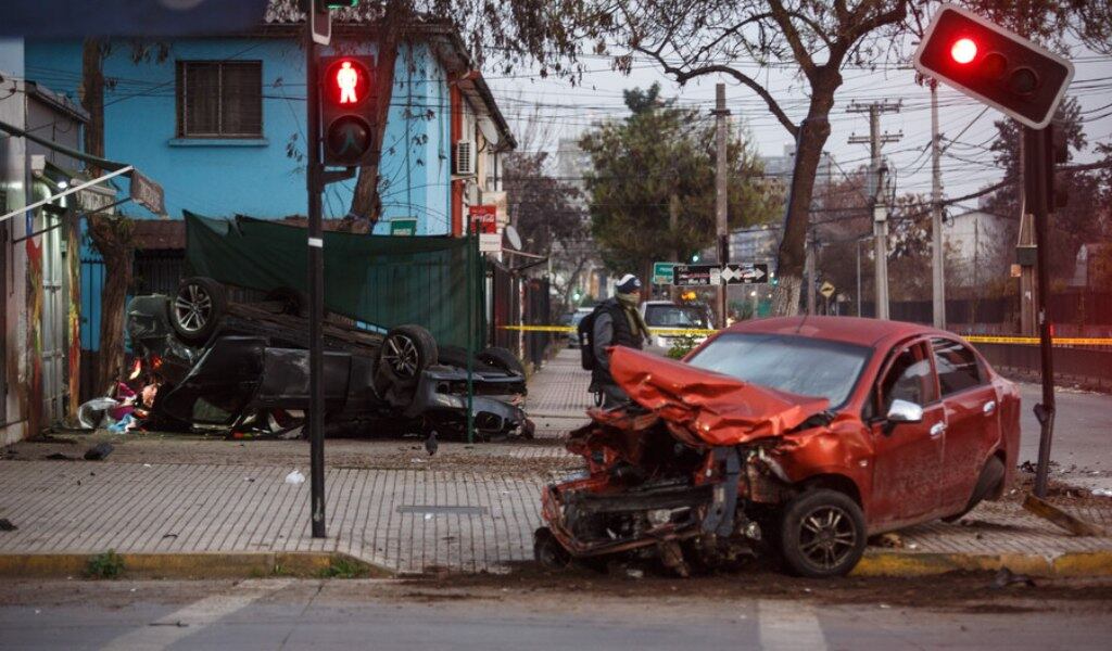 Accidente de tránsito en San Joaquín