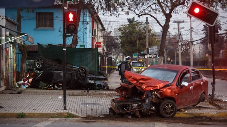Accidente de tránsito en San Joaquín