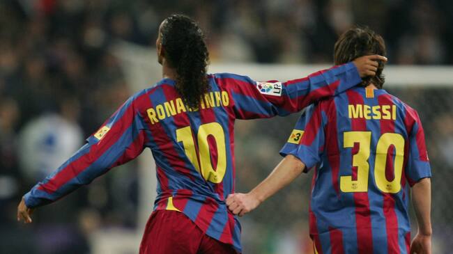 Ronaldinho Messi