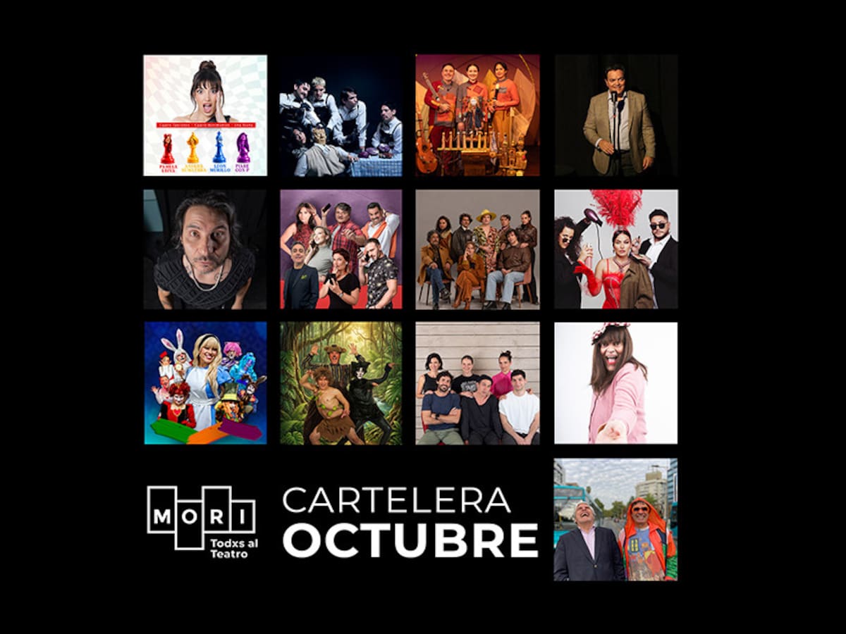¿Qué panoramas ofrece MORI en octubre? Estrenos, Avello y espectáculos familiares en cuatro salas