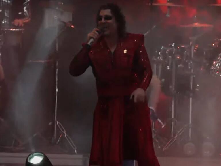 Leo Rey desafió la lluvia en el Parque O’Higgins y se candidateó para Viña 2025: “Queremos postularnos para estar ahí”