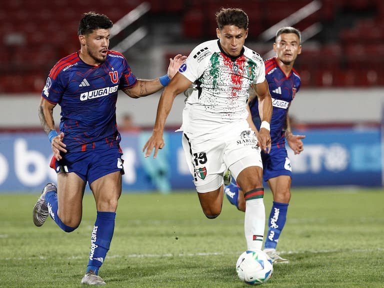 Universidad de Chile suma su primer gran fracaso del año tras caer con Palestino en Copa Sudamericana
