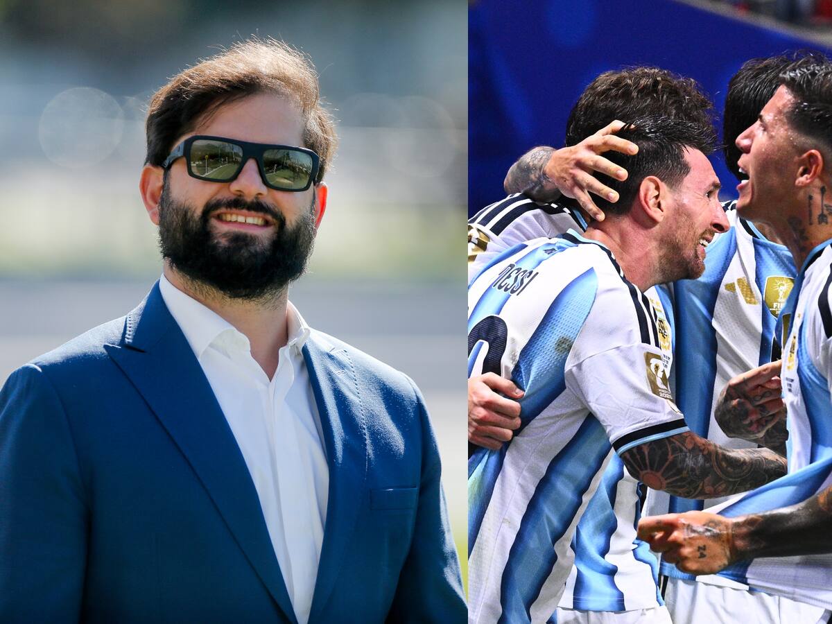 “Qué hermoso...”: el mensaje de Gabriel Boric tras la épica remontada de Argentina ante Egipto en el Mundial 2026