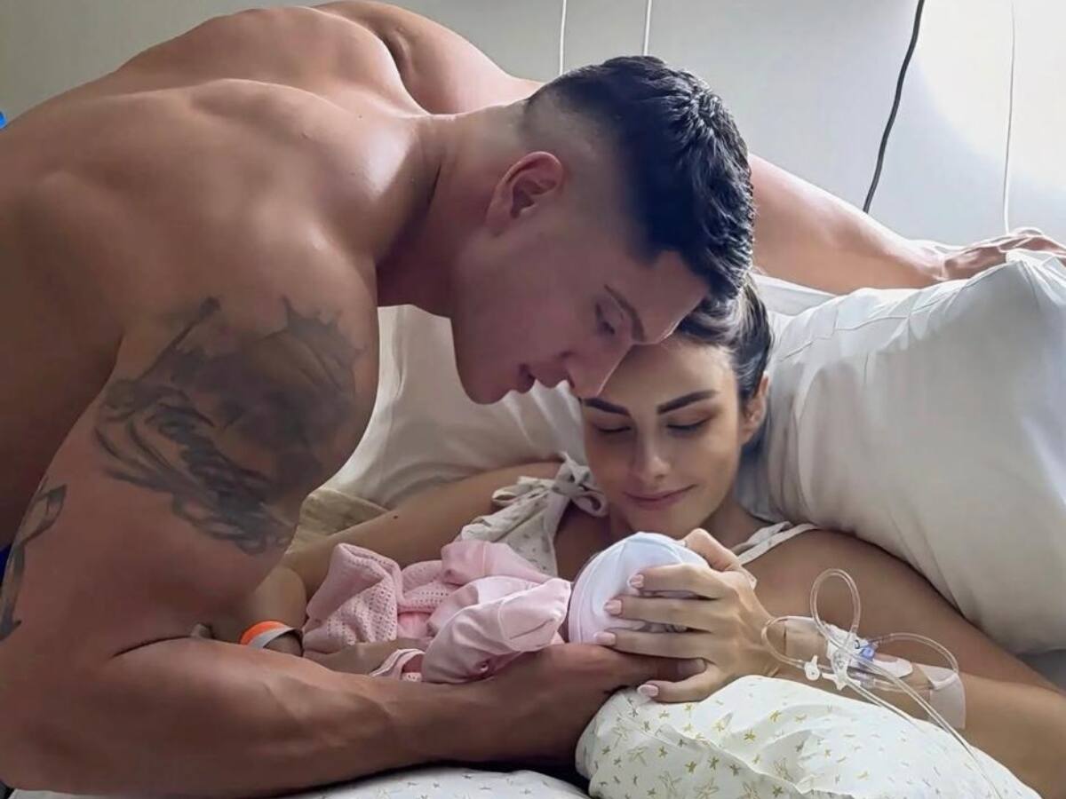 “Bienvenida a nuestro mundo princesa”: nació la hija de Emilia Dides y Sammis Reyes