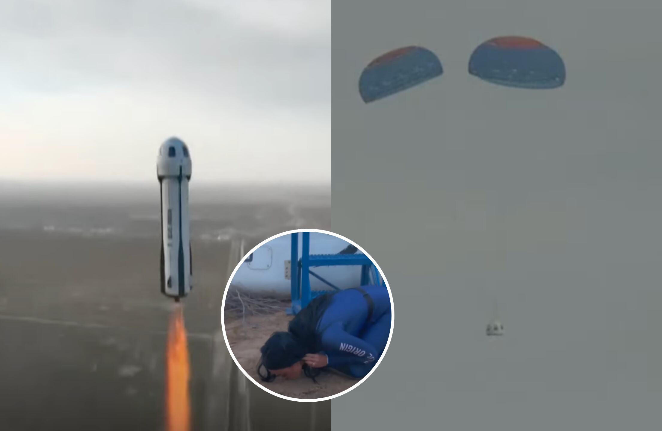 Capturas Blue Origin