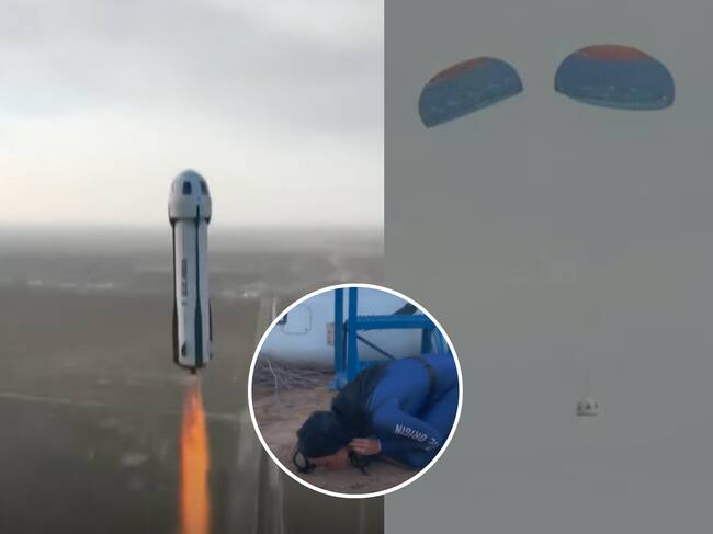 Capturas Blue Origin