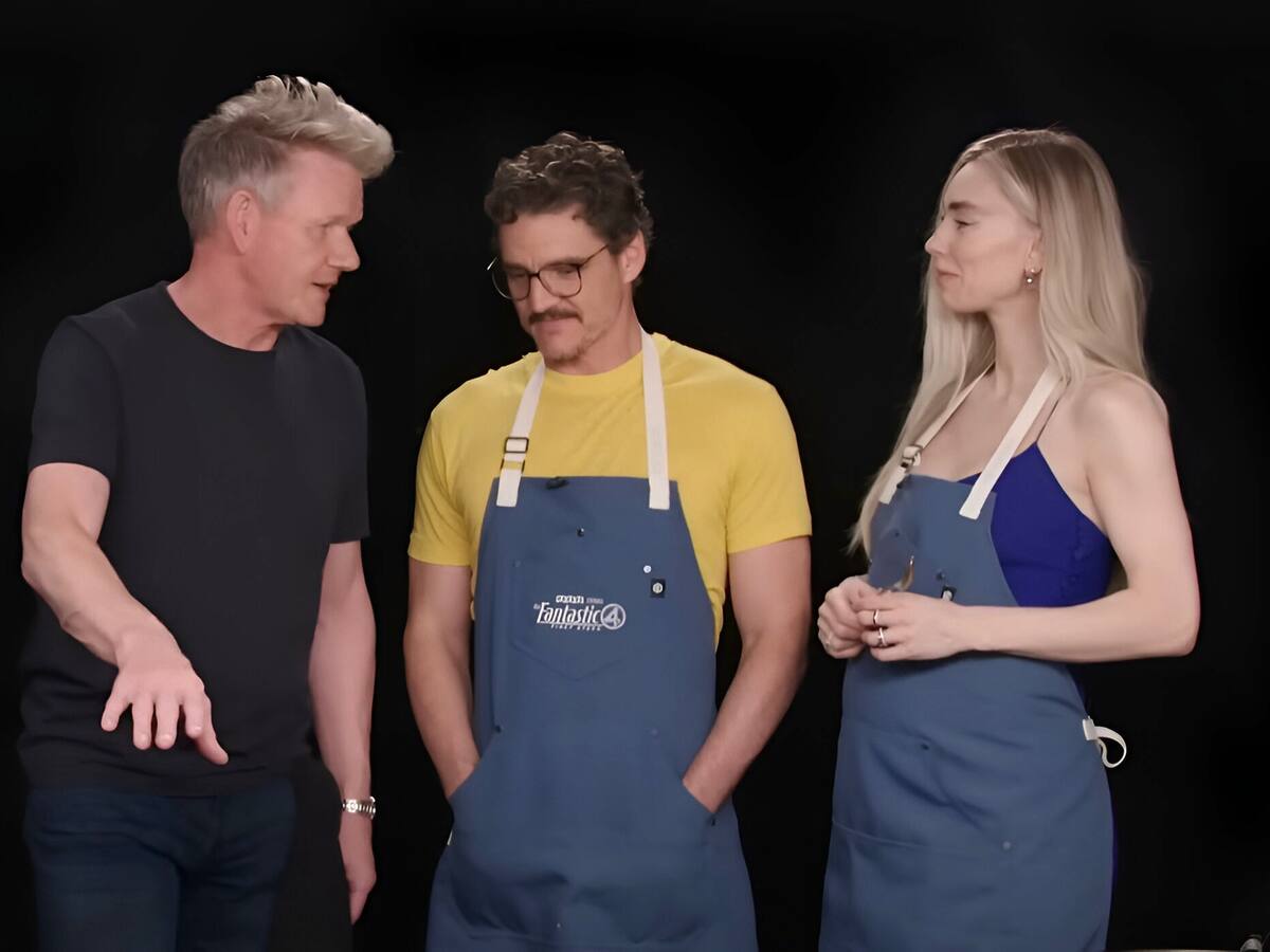 “¿Lo conoces?”: chef Gordon Ramsay sorprende a Pedro Pascal con ingrediente chileno durante sesión de cocina