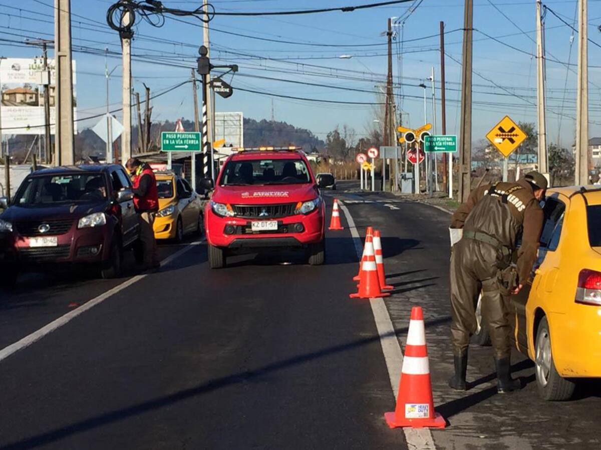 Casi 50 personas han sido detenidas en Curicó en sólo 24 horas por no cumplir cuarentena ni toque de queda