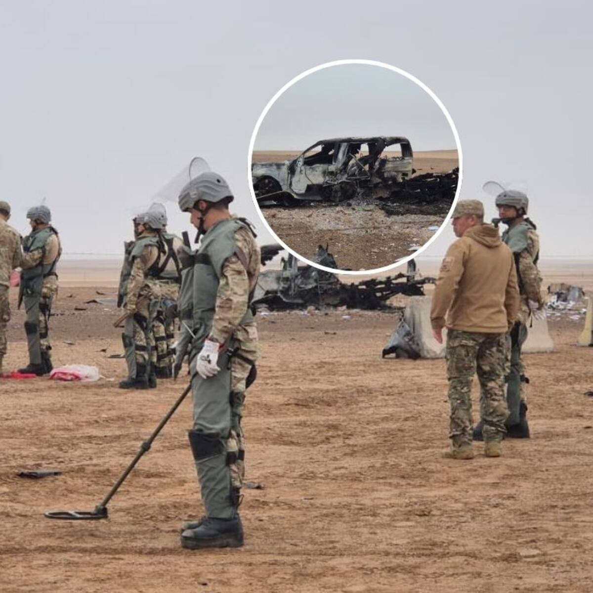 Hallan restos “aparentemente humanos” tras explosión de camioneta en campo minado en la frontera con Perú