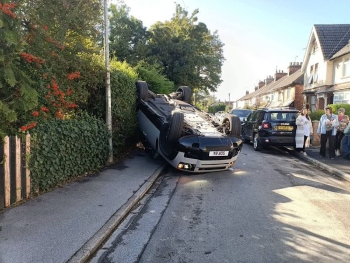 Figura de la Premier League volcó su camioneta en accidente de tránsito: impactante imagen de cómo quedó el vehículo