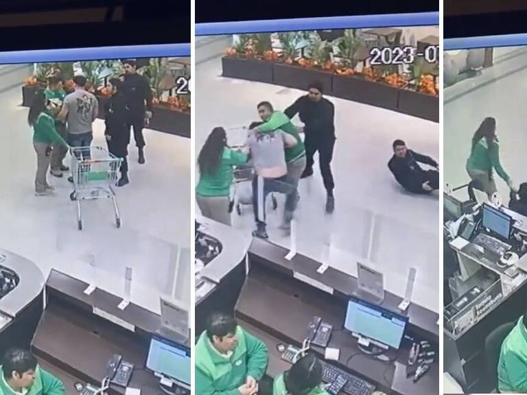 Supermercado en Viña del Mar: sujeto acusado de robo apuñala a tres guardias y huye del lugar