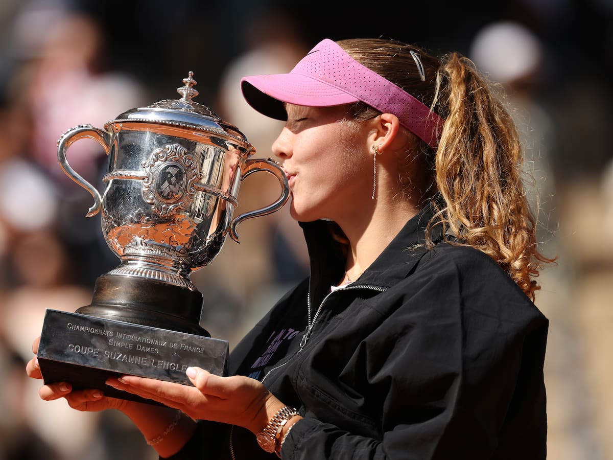 Andreeva conquista Roland Garros con 19 años y marca un hito histórico en el tenis femenino
