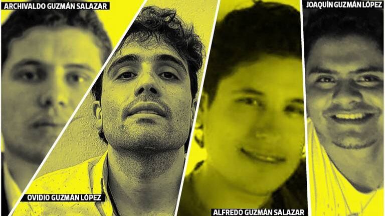 Hijos del Chapo Guzmán