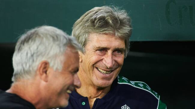 Manuel Pellegrini llega a cinco triunfos en su historial ante José Mourinho