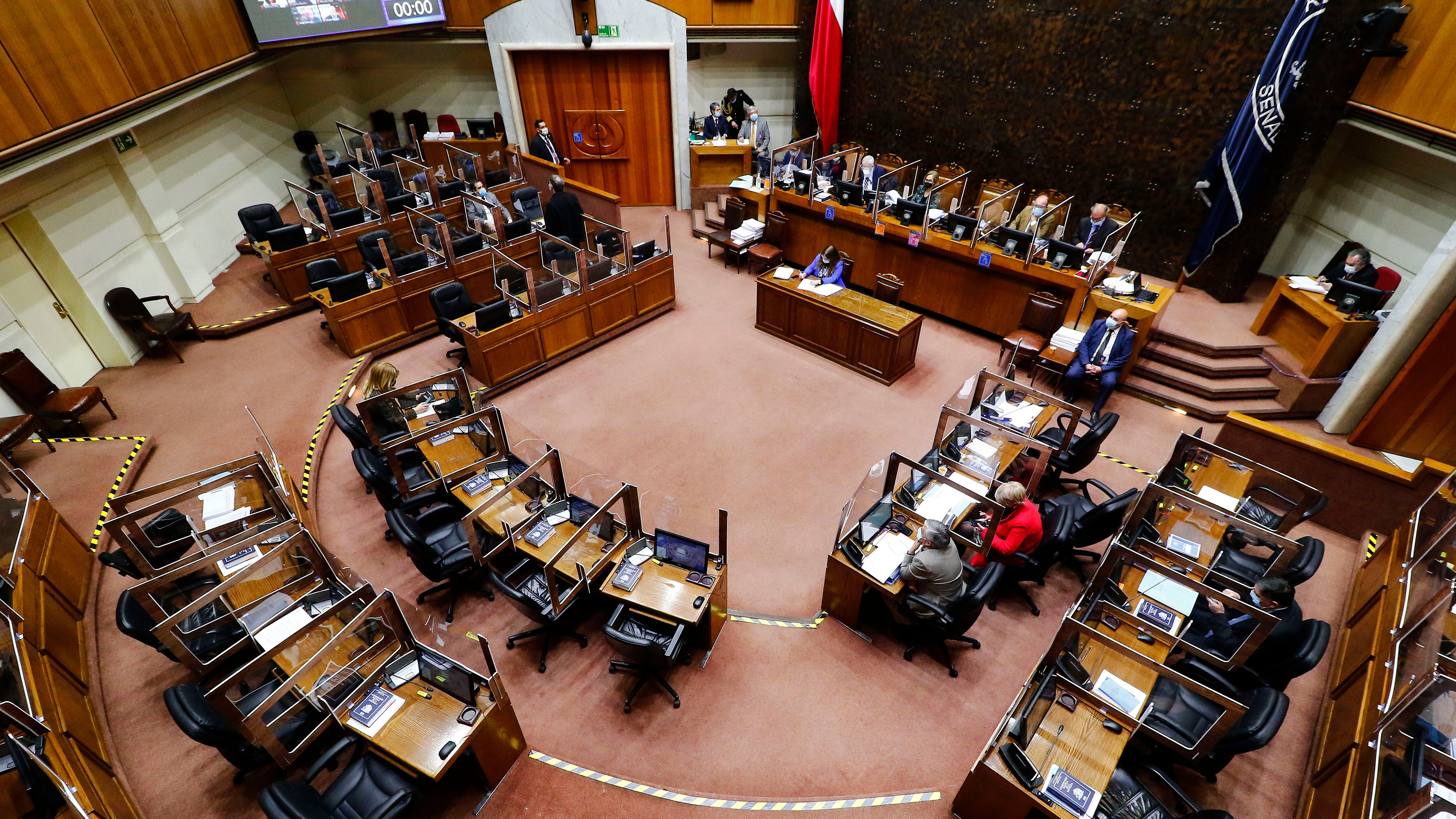 30 DE SEPTIEMBRE DE 2020/VALPARAISOVista general de la sesion del Senado, citada para discutir el proyecto de ley sobre migracion y extranjeria.
FOTO: LEONARDO RUBILAR CHANDIA/AGENCIAUNO