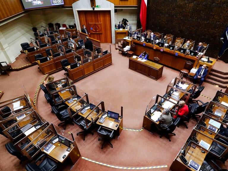 30 DE SEPTIEMBRE DE 2020/VALPARAISOVista general de la sesion del Senado, citada para discutir el proyecto de ley sobre migracion y extranjeria.
FOTO: LEONARDO RUBILAR CHANDIA/AGENCIAUNO