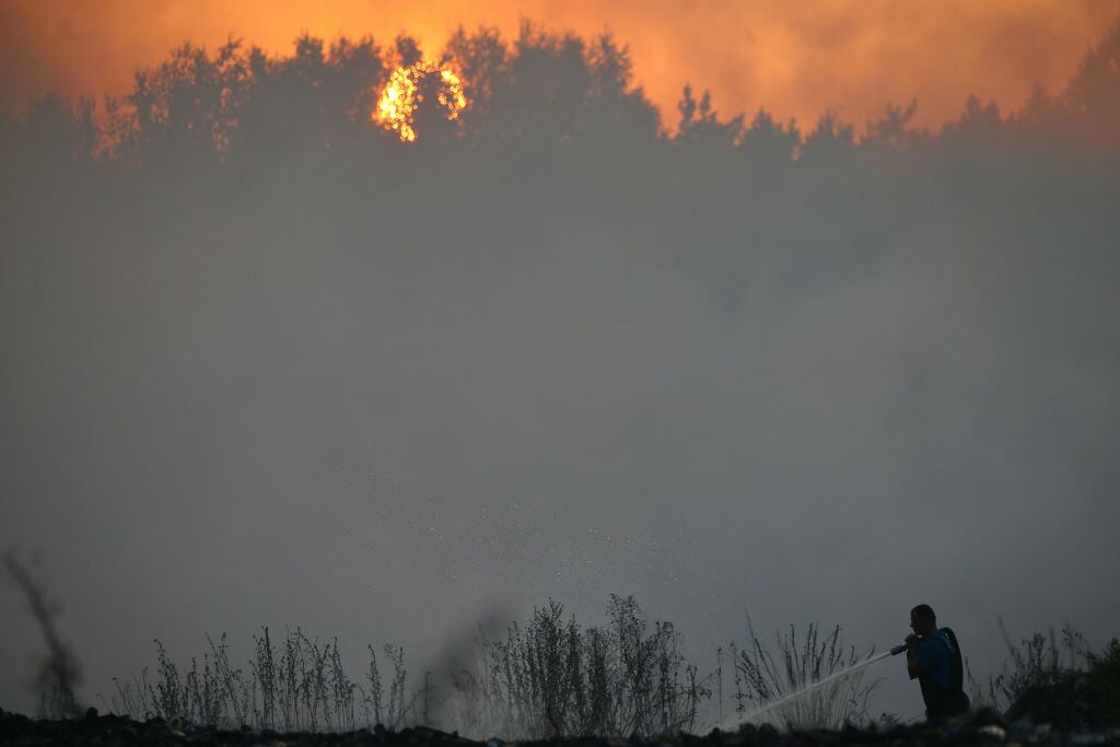 Graves incendios forestales en la región rusa de Ivanovo