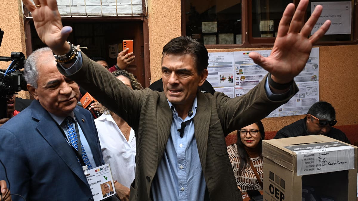 Bolivia tiene nuevo presidente: Rodrigo Paz lidera votación y marca el fin de la era del MAS
