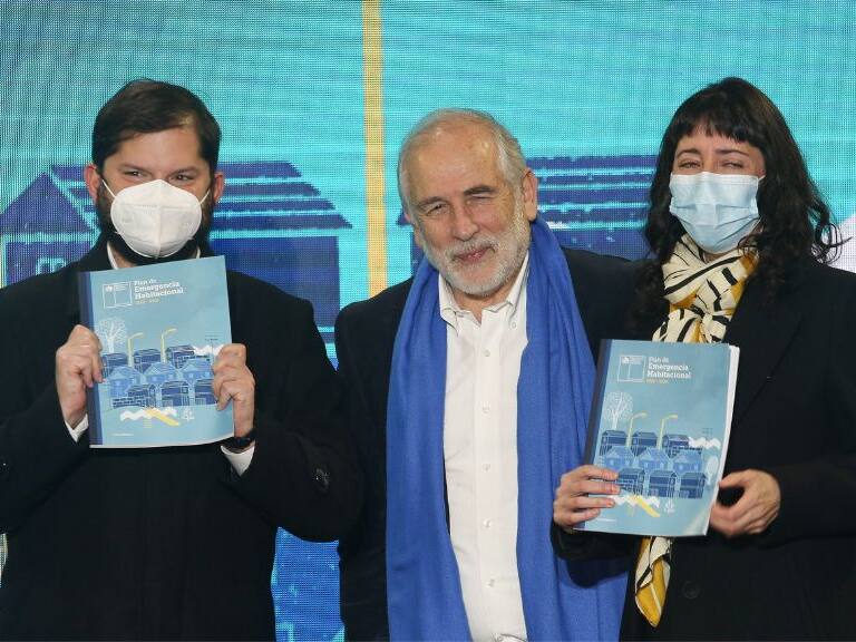 Plan de Emergencia habitacional, Presidente Boric, Carlos Montes, Tatiana Rojas, 1024x475 jpg ok