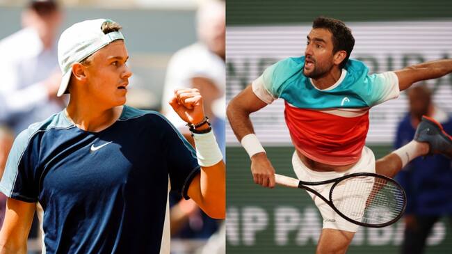 Holger Rune y Marin Cilic dan las grandes sorpresas en el cuadro masculino de Roland Garros