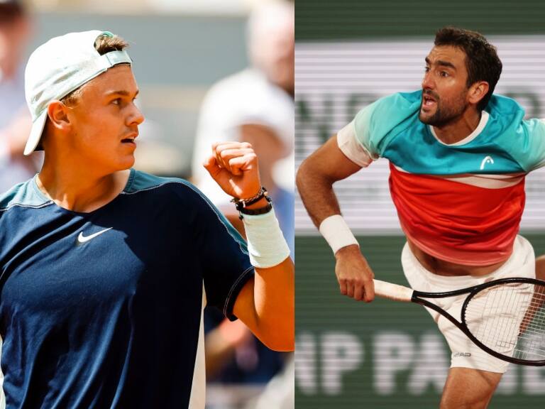 Holger Rune y Marin Cilic dan las grandes sorpresas en el cuadro masculino de Roland Garros