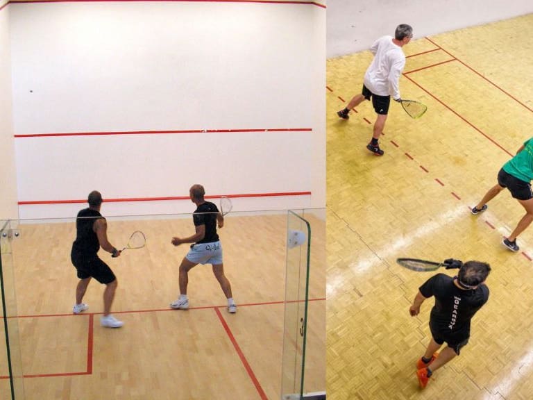 Diferencia entre squash y racquetball- santiago 2023 - juegos panamericanos