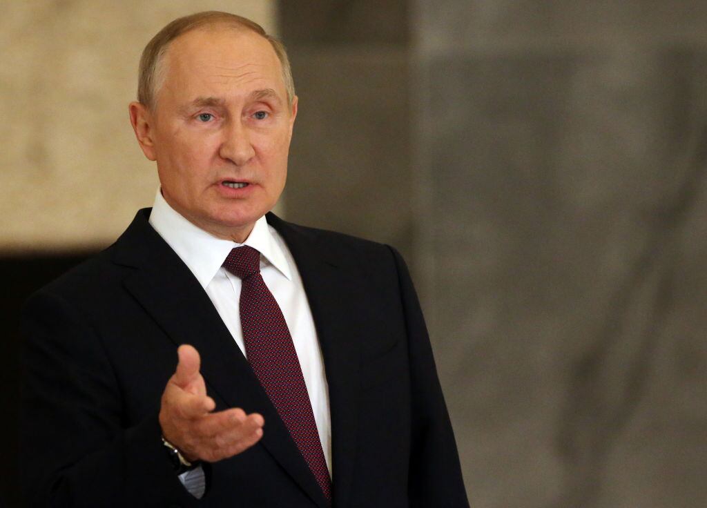 El presidente de Rusia, Vladimir Putin, en una visita a Uzbekistán