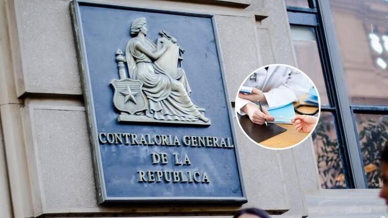 Foto Contraloría: Agencia UNO | Foto licencia médica referencial: Getty Images