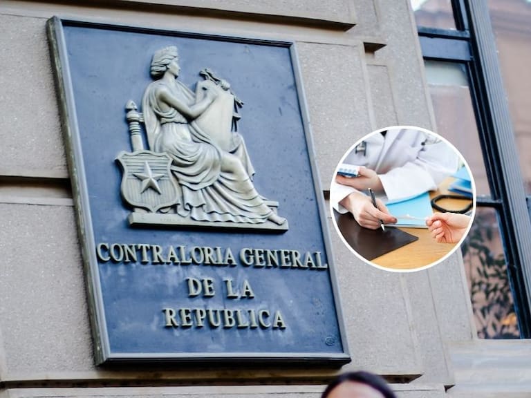 Foto Contraloría: Agencia UNO | Foto licencia médica referencial: Getty Images