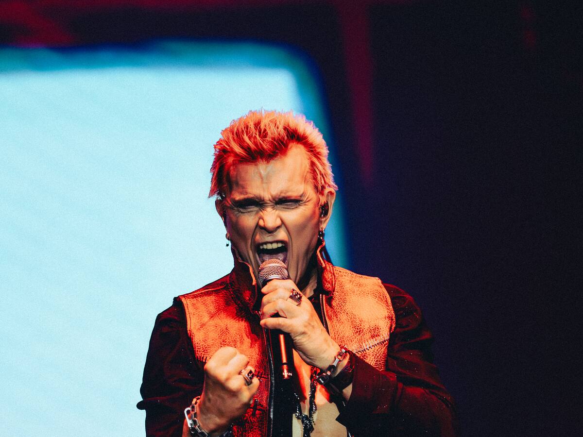 Billy Idol en Santiago: una noche íntima para fanáticos que vibraron con cada clásico