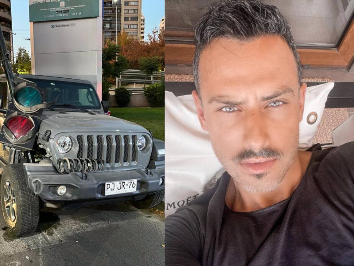 Confirman accidente de tránsito de Marcelo Marocchino en Las Condes