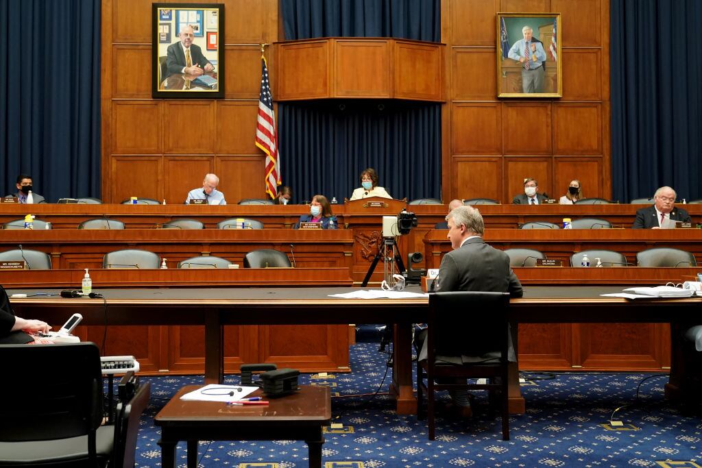 Bright expone en una audiencia del congreso de Estados Unidos