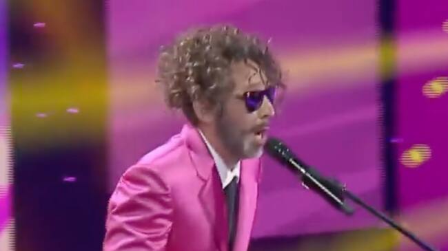 Matías Vega sorprendió en The Covers con imitación a Fito Páez