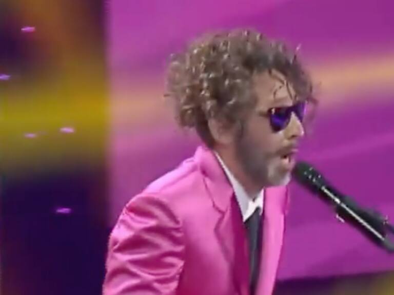 Matías Vega sorprendió en The Covers con imitación a Fito Páez