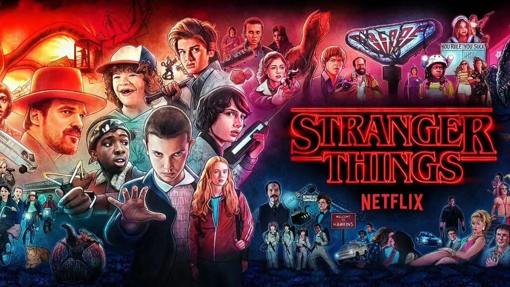 stranger things - serie animada