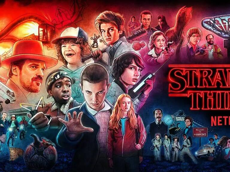 stranger things - serie animada