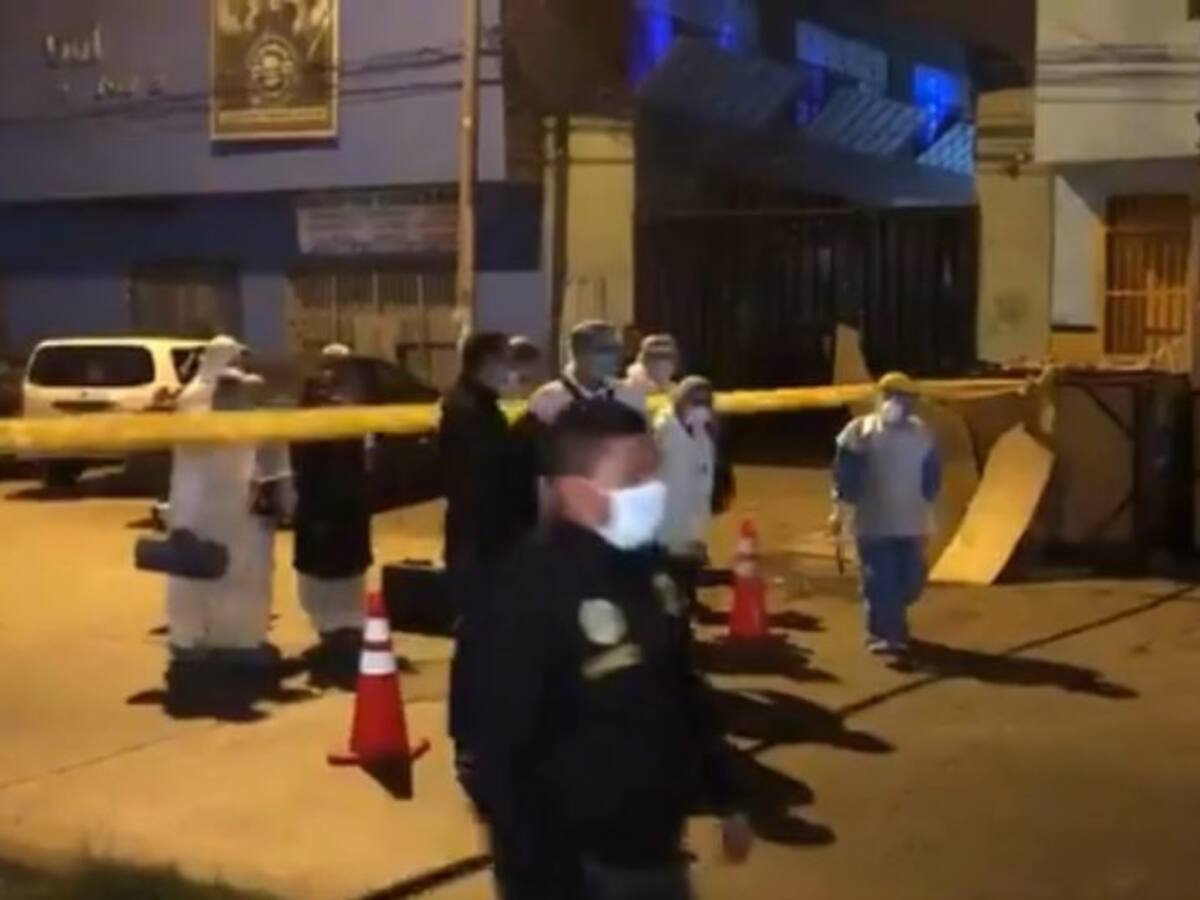 13 personas fallecieron en Perú tras allanamiento a fiesta clandestina