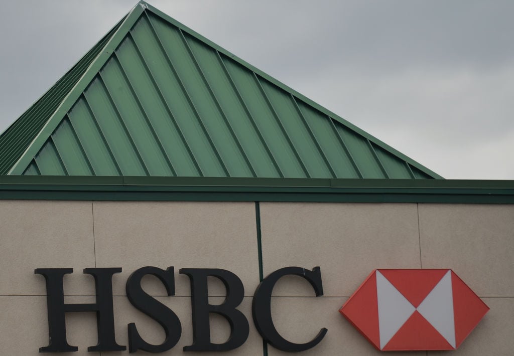 Sede del banco HSBC en Edmonton