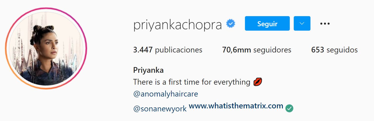 Priyanka Chopra inició rumores de separación de Nick Jonas en redes sociales