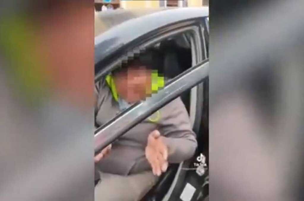 Conductor demorado en Bolivia
