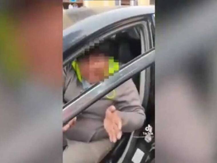 Conductor demorado en Bolivia