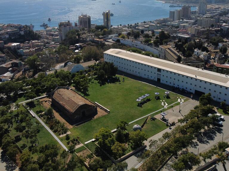 24 DE MARZO DE 2022/VALPARAISOVista general del Parque Cultural de Valparaíso, en medio de la visita de la Ministra de Bienes Nacionales, para evaluar su funcionamiento y el futuro trabajo conjunto.
FOTO: LEONARDO RUBILAR CHANDIA/AGENCIAUNO