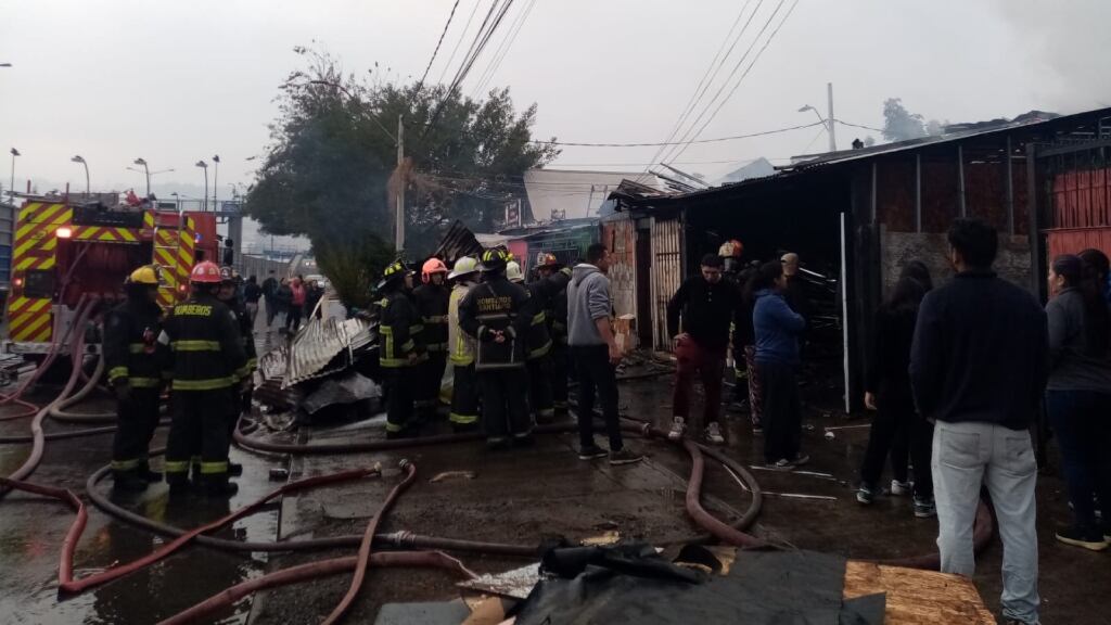Recoleta incendio