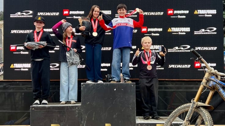 Con apenas 11 años, ciclista chileno destaca a nivel internacional con dos títulos en festival planetario de mountain bike