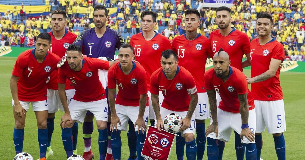 12 DE OCTUBRE DE 2019/ALICANTE, ESPAÑAFormacion de Chile, durante el partido amistoso entre las selecciones de Chile vs Colombia jugado en el Estadio José Rico Pérez de Alicante, España.
FOTO: ALEX DOMINGUEZ/AGENCIAUNO